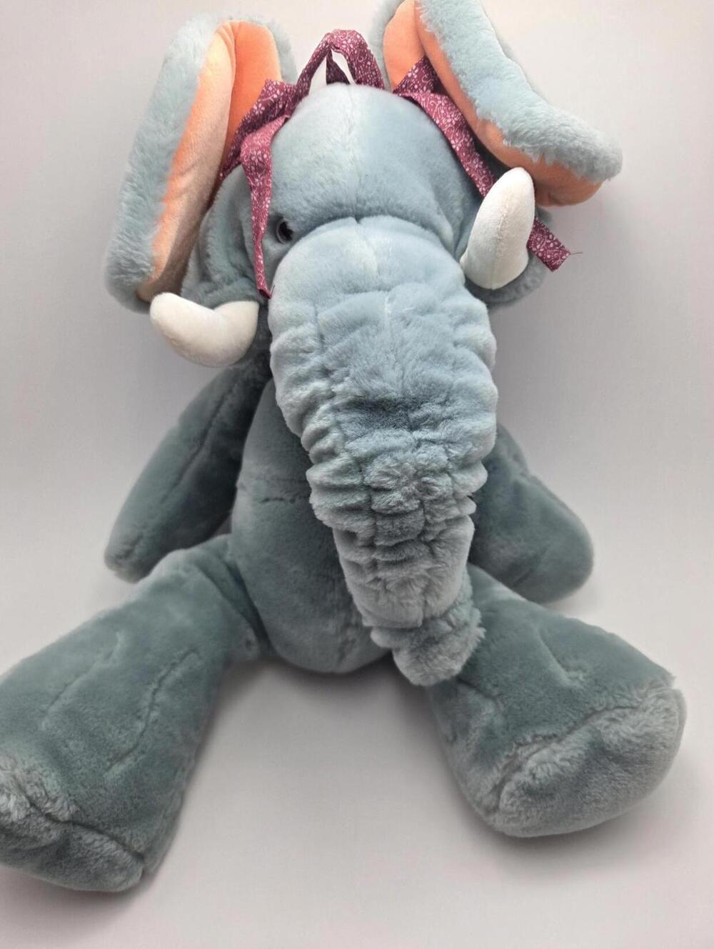 Wrinkles Elephant Trunkit Vintage Heritage Ganzbro 1985 Plush Puppet (18 inch)